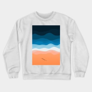 Lone Surfer Crewneck Sweatshirt